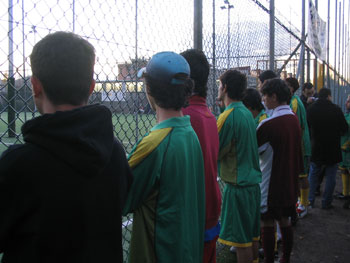 Calcio - Allenamenti al campetto di Via Rosaccio